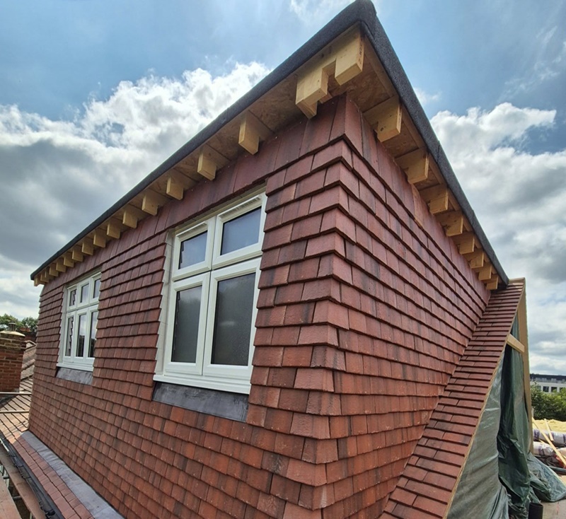 New Dormer Roof installed by R Taylor Roofing Ltd