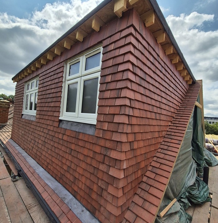 New loft conversion roof work