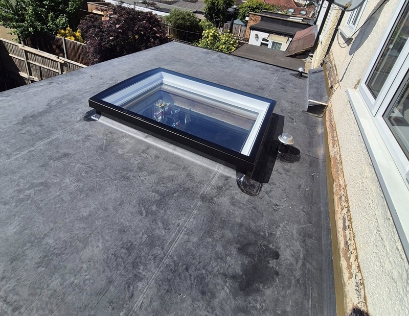 Rubber Roofing installed by R Taylor Roofing
